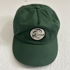 O’NEILL OG SnapBack Forest Green Hat FRONT LOGO PATCH YOUTH ONE SIZE
